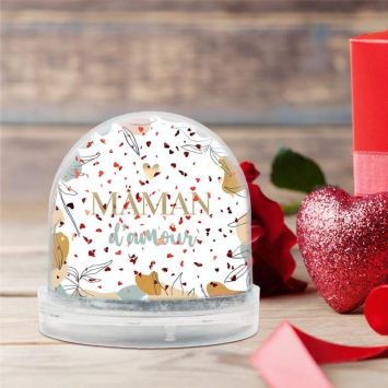 Boule à neige Maman d'Amour