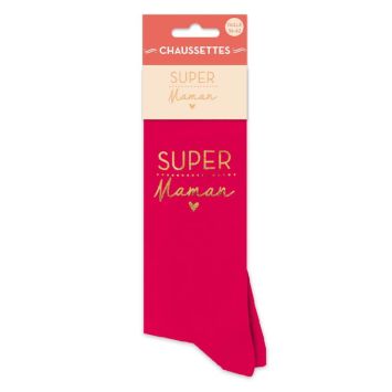 Chaussettes pour femme Super Maman