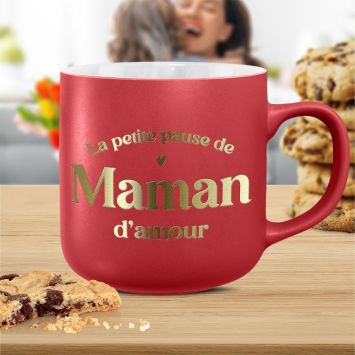 Mug Mat "La petite pause de Maman d'Amour" - Collection Maman d'Amour