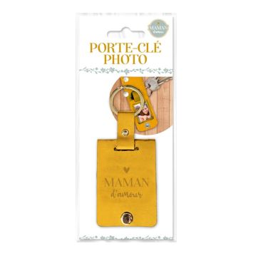 Porte-Clés Photo Maman d'Amour