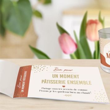 Chéquier de 20 bons cadeaux - Mamie - Collection Mamie d'Amour