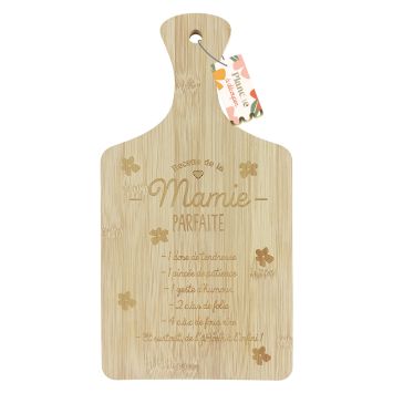 Planche à découper "Recette de la Mamie Parfaite" - Collection Mamie Chérie