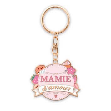 Porte-clés mamie d'amour | jourdefete.com