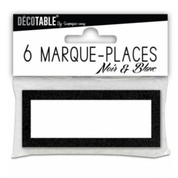 marque-place-porte-nom-noir | jourdefete.com
