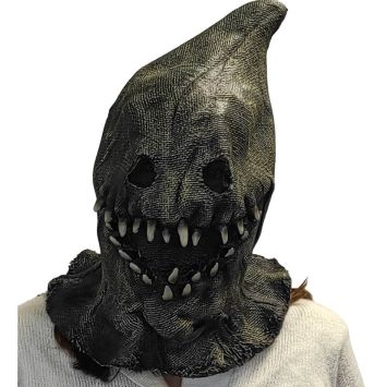 Un épouvantable masque d'épouvantail pour Halloween | jourdefete.com