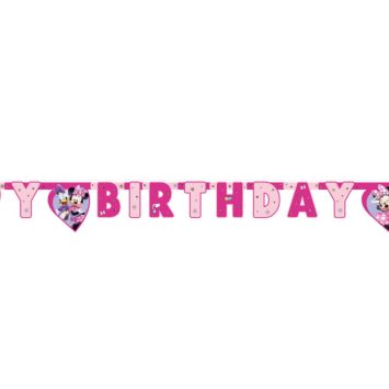 Guirlande Happy Birthday Minnie Junior™ - 2 M