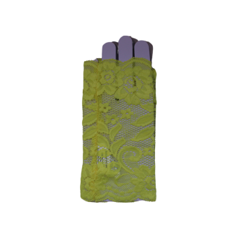 Mitaines en dentelle fluo - Couleur au choix