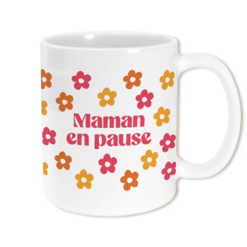 Mug "Maman en pause" - Collection Maman d'Amour