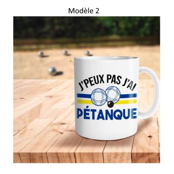 Mug Pétanque - Modèle au choix