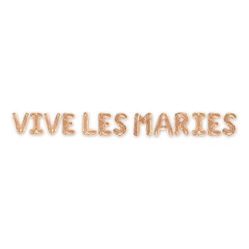 Guirlande de ballons "Vive les mariés" | jourdefete.com