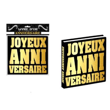 livre-dor-anniversaire-noir-gold|jourdefete.com