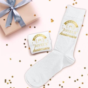 Chaussettes pour femme pour anniversaire - Joyeux Anniversaire