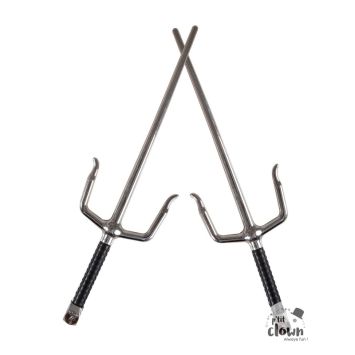 2 épées Saï de ninja - 30 cm