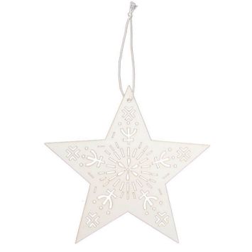 Suspension Noël - Papier - 3 Etoiles | jourdefete.com