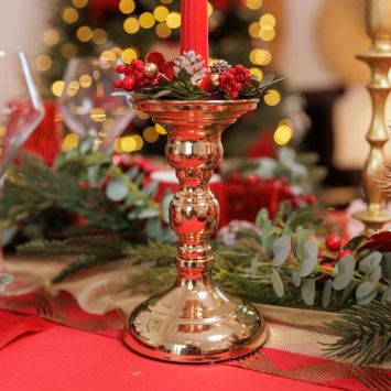 Rond de serviette - Noël - Diamètre 10 cm - Collection Luxury Christmas