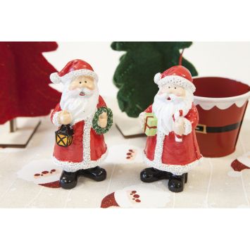 Père Noël en résine à poser - Modèle Aléatoire