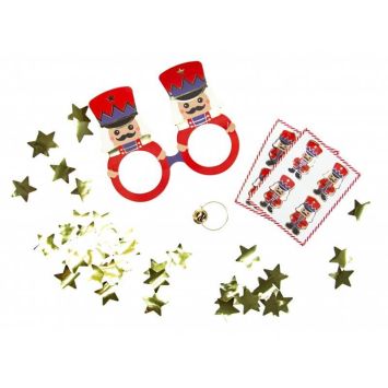 5 crackers de Noël - Casse-Noisette 