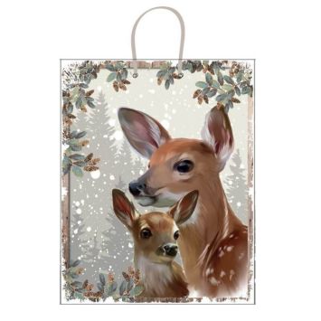 Sac Cadeaux de Noël - Biche - Modèle Moyen