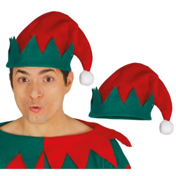 Bonnet de Lutin de Noël pour adulte