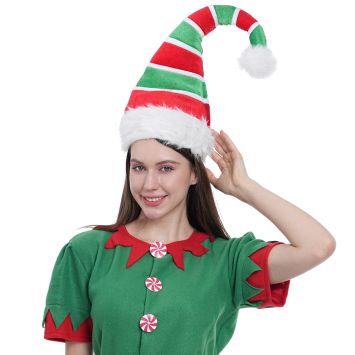 Bonnet de Lutin de Noël de Luxe
