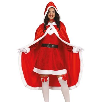 Cape de Mère Noël pour femme