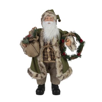 père noël à poser de 47 cm | jourdefete.com