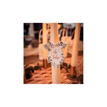 10 Etiquettes avec rubans collection Oh Baby !