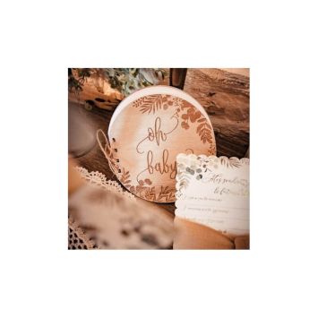 Livre d'Or en bois collection Oh Baby ! - 16 cm