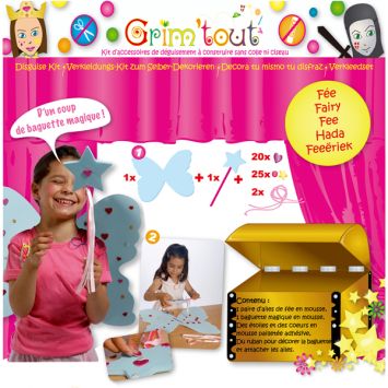 Kit Fée Bleue à fabriquer Grim'Tout