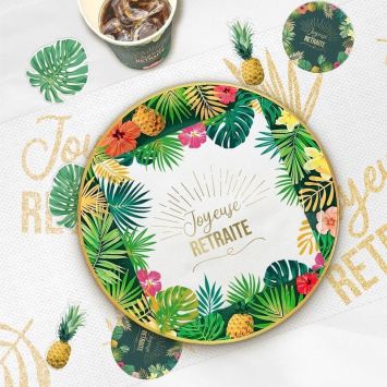 Pack de 10 serviettes - Joyeuse Retraite
