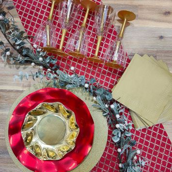 Pack de décorations de Noël Traditionnel pour 8 personnes