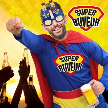 Paire de lunettes Alcool - Super Buveur