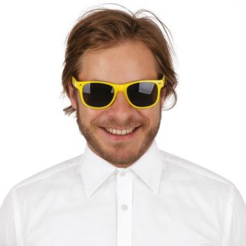 Paire de lunettes fluo - Couleur au choix