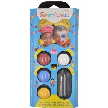 Palette Maquillage Clown Grim'Tout | jourdefete.com