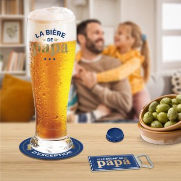 Coffret Bière "La bière de Papa" - Collection Super Papa