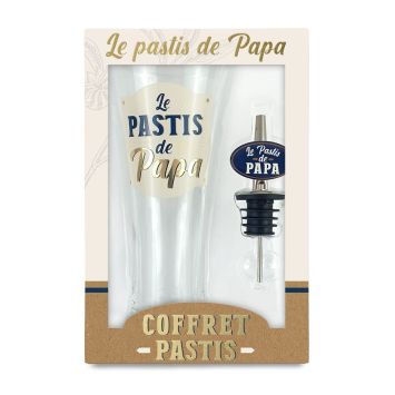 Coffret Pastis "Le pastis de Papa" - Collection Papa Parfait