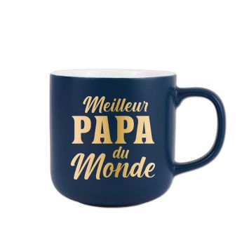 Mug Mat "Meilleur Papa du Monde" - Collection Papa Parfait