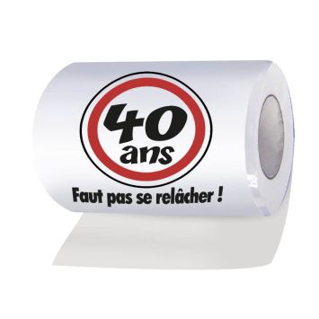 papier toilette humoristique 40 ans