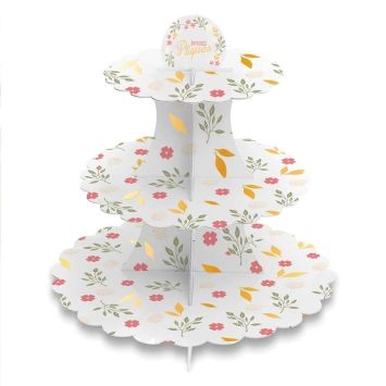 Présentoir à cupcakes - Joyeuses Pâques | jourdefete.com