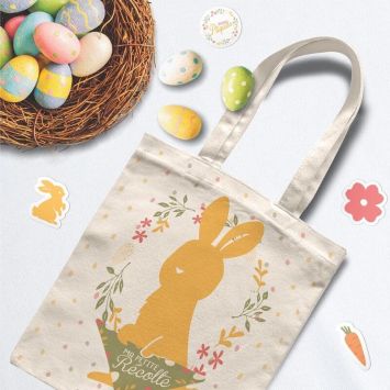 Tote Bag "Ma petite récolte" - Joyeuses Pâques
