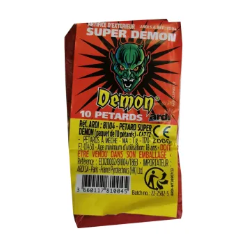 Pack de pétards Super Démon | jourdefete.com