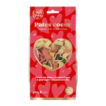 Pâtes en forme de cœur pour un dîner romantique | jourdefete.com