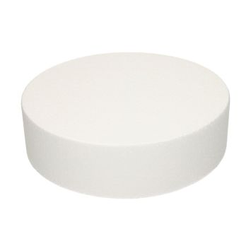 Cake Dummy rond en polystyrène - 25 x 7 cm