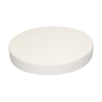 Cake Dummy rond en polystyrène - 35 x 5 cm