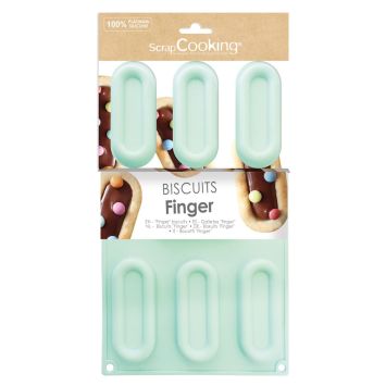 Moule en silicone pour biscuits "Finger"