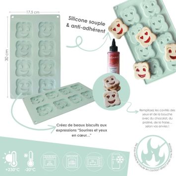 Moule pour drôles de biscuits