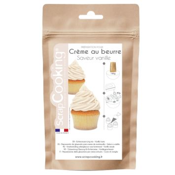 Préparation pour Cupcakes Vanillés ScrapCooking | jourdefete.com