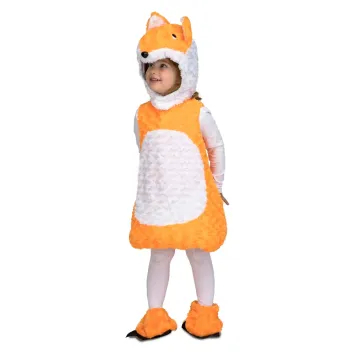 Déguisement de Peluche Renard pour fille - Taille au choix