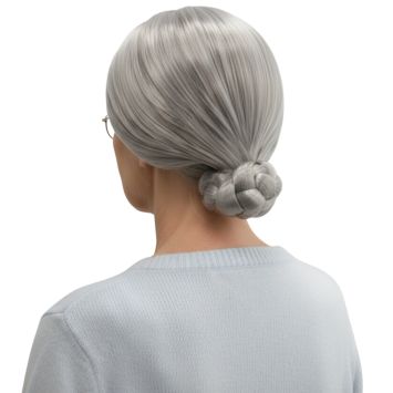 Perruque de Grand-Mère pour femme