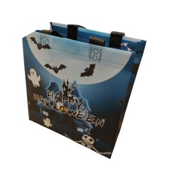 Sac à bonbons d'Halloween en papier - Modèle au choix